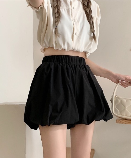 OLLE BORE 多色使い動物柄巻きスカート