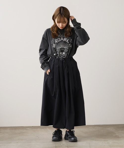 グラミチ ブラック フレアパンツ GRAMICCI（グラミチ） パンツ NYLON FLARE PANT フレアパンツ 2026年春