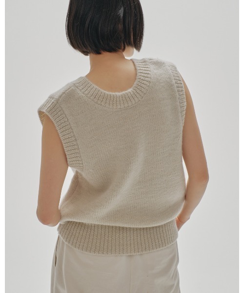 TODAYFUL ノースリーブセーター グレー F TODAYFUL 「TODAYFUL」 ノースリーブニット FREE グレー