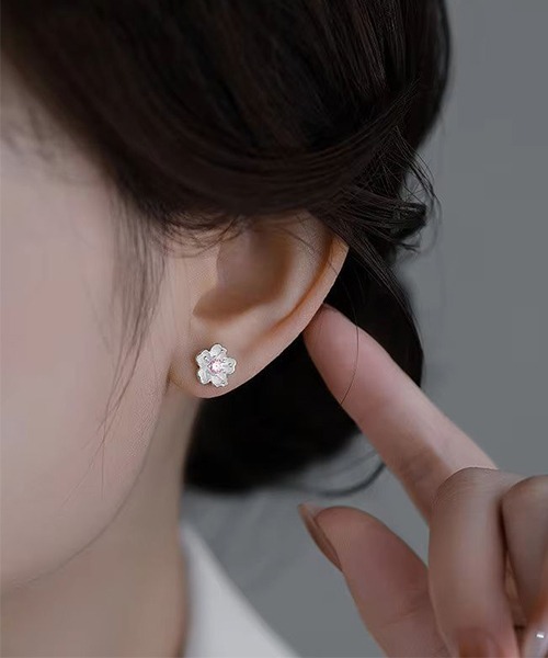 ARCHIVER ピアス 「Bz」フラワーピアス002/両耳用(SK) レディース