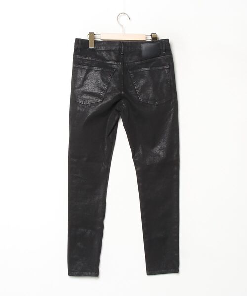 Lui's 「Lui's」 加工デニムパンツ MEDIUM ブラック メンズ