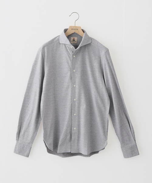 GUY ROVER シャツ (ギローバー) Jersey Pique Cutaway Shirts