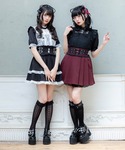 ブラウス シャツ 夏 半袖 十字架レースフリル...の詳細画像1