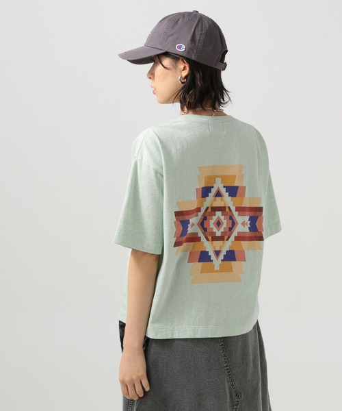 tシャツ PENDLETON/ペンドルトン L/SバックプリントTee レディース PENDLETON tシャツ 「PENDLETON(ペンドルトン)」別注バック