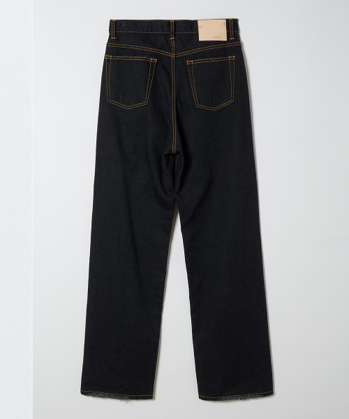 パンツ 「soduk」love books denim trousers レディース : ZOZOTOWN