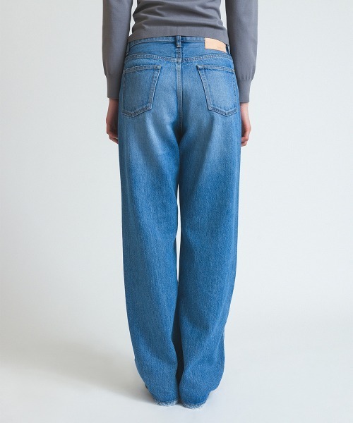 パンツ 「soduk」love books denim trousers レディース : ZOZOTOWN
