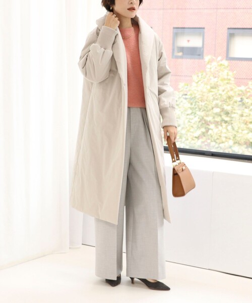 NOLLEY'S（ノーリーズ） コート FREE ダークネイビー レディース