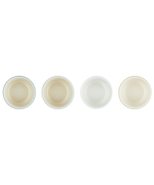 Le Creuset（ル・クルーゼ） 食器 ミニ・ラムカン (4個入り) リビエラ