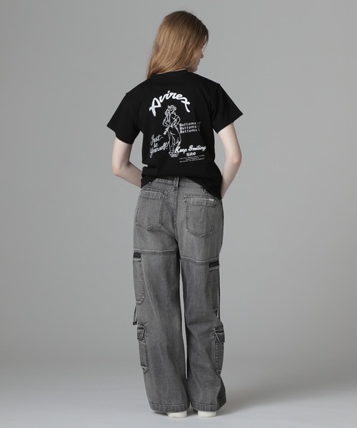 AVIREXデニムパンツ AVIREX ジーンズ 「TFQP」DENIM PANTS ONE WASH / デニムパンツ