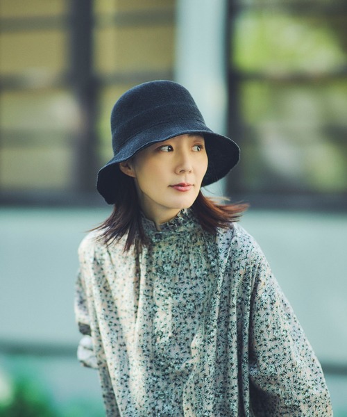 YOKOI BERET 帽子 ハット 「日本製」HIMARI（ひまり）たためる麻混
