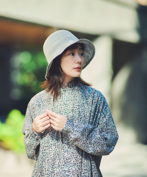 YOKOI BERET 帽子 ハット 「日本製」HIMARI（ひまり）たためる麻混