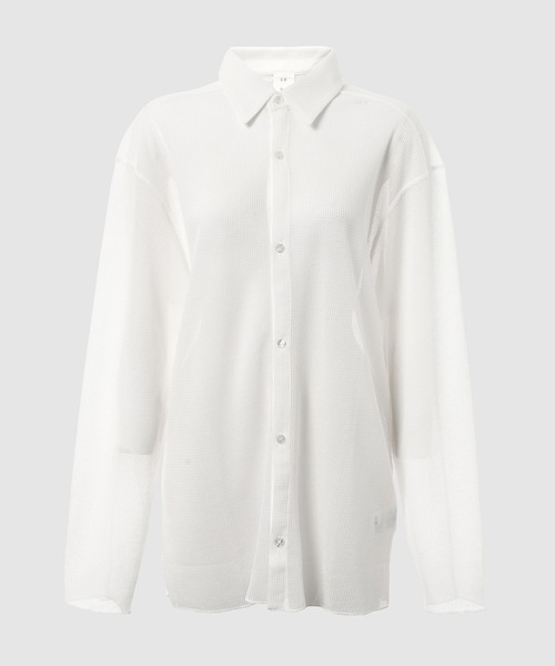 ブラウス シャツ MESH SHIRT レディース