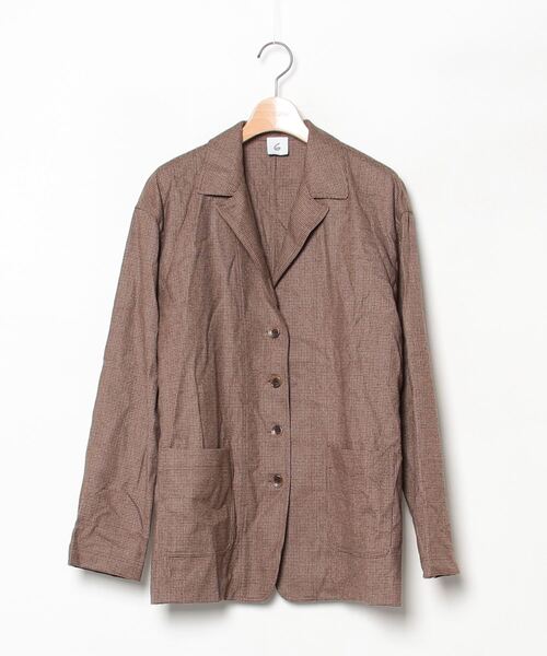 ブラウン テーラードジャケット フリーサイズ 6 テーラードジャケット FREE ブラウン レディース : ZOZOTOWN Yahoo