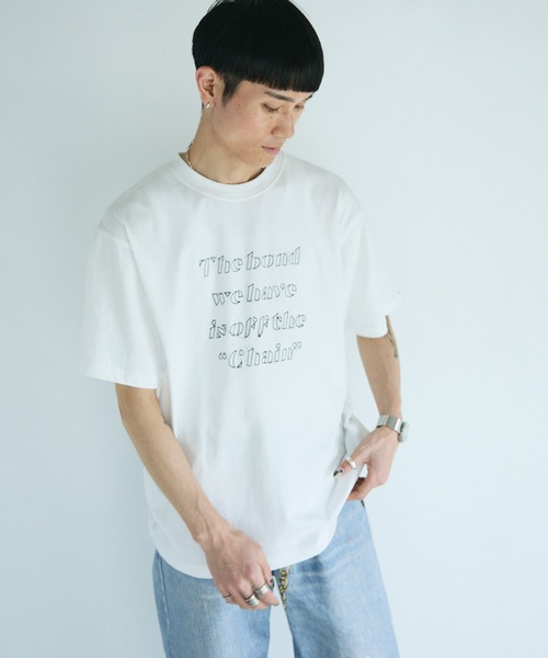 tシャツ 「MEN ， WOMEN」CAPSULE-T LOVE YOURSELF SS Tee レディース メンズ NOMINE tシャツ 「ユニセックス」刺繍 ロゴ Tシャツ レディース