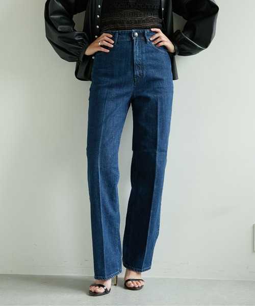 （新品）デニムパンツYANUK インディゴ　サイズ24 YANUK 「YANUK」 デニムパンツ 24inch インディゴブルー