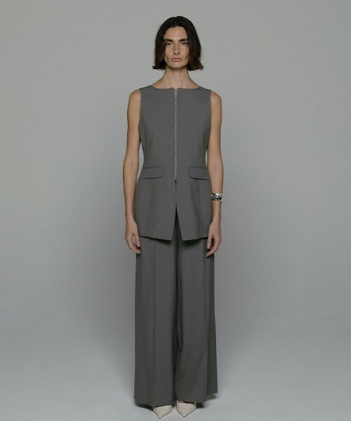 ETRE TOKYO（エトレトウキョウ） ベスト ジレ SANTEフロントホック