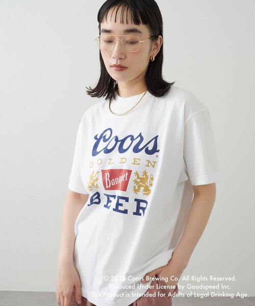 【GOOD ROCK SPEED】Coors BEER ロゴT ホワイト GOOD ROCK SPEED】Coors BEER ロゴT ホワイト - メルカリ