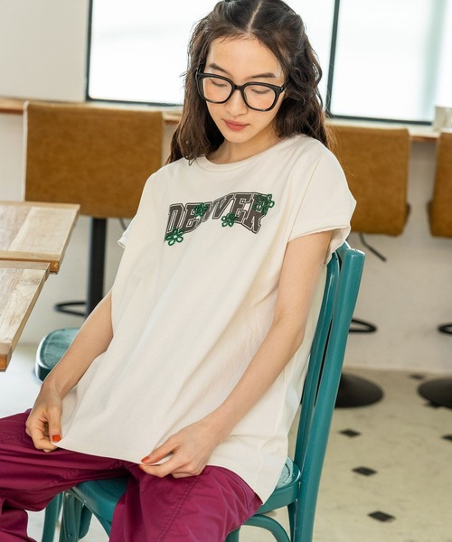 新品未使用タグ付今季niko and ... てぃらさんTシャツブルー 新品未使用タグ付今季niko and  てぃらさんTシャツブルー