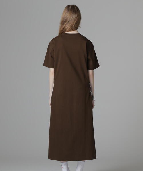 AVIREX（アヴィレックス） ワンピース PLEATED CAMO MIX GATHER POCKET