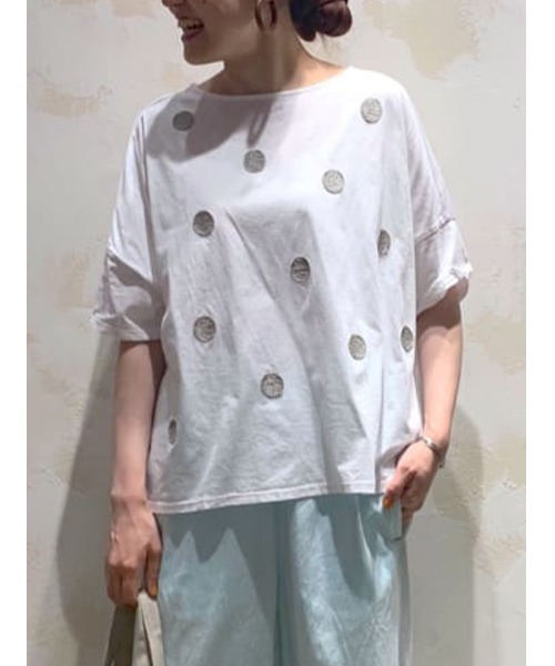 「BEARDSLEY」 半袖Tシャツ FREE ホワイト レディース