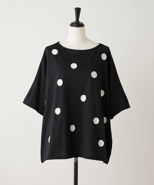 極美品♡BEARDSLEY ビアズリー ひらりTシャツ ブラック黒 フリーサイズ 極美品♡BEARDSLEY ビアズリー ひらりTシャツ ブラック黒