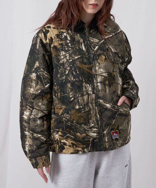 BEN DAVIS（ベンデイビス） コート ジャケット 「」ZIP FRONT TRUCKER