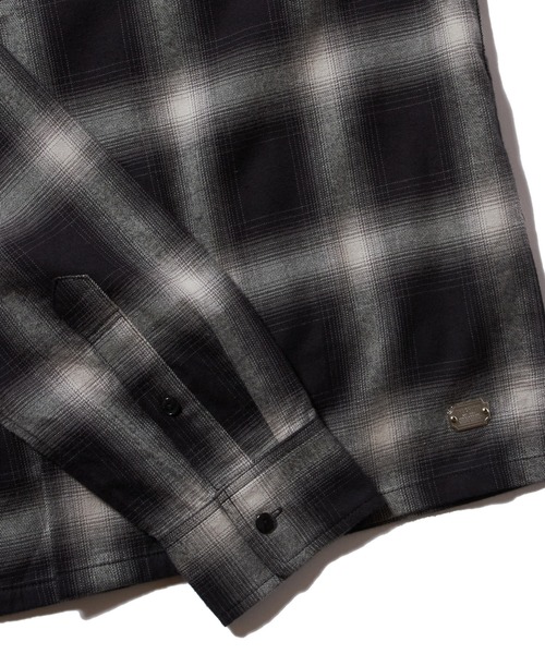 CRIMIE 「CRIMIE」 長袖シャツ M グレー メンズ : ZOZOTOWN