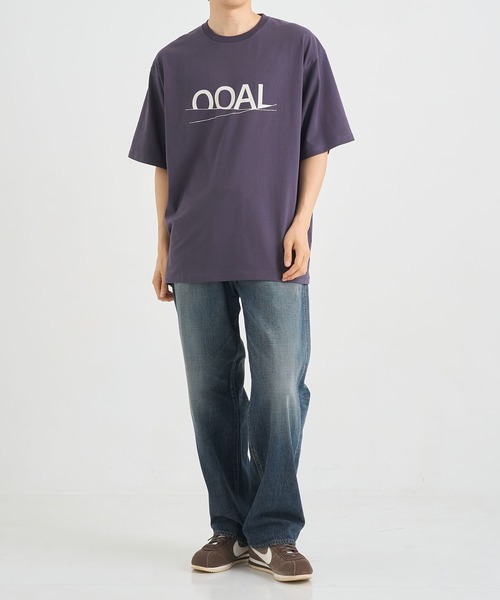 新品未使用 【M】OOAL L/S Graphic Tee nanamica nanamica OOAL L/S Graphic Tee Beige（ナナミカ OOAL ロング