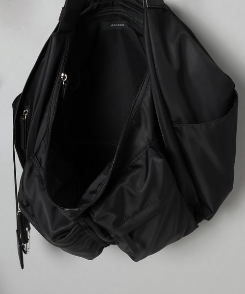 JEANASIS ブラック バック　ショルダーバッグ JEANASIS 「JEANASIS」 ショルダーバッグ FREE ブラック