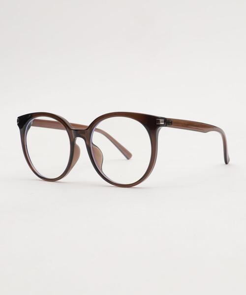 WEGO（ウィゴー） 伊達メガネ メガネ 眼鏡 WEGO/BIGボストンアイウェア