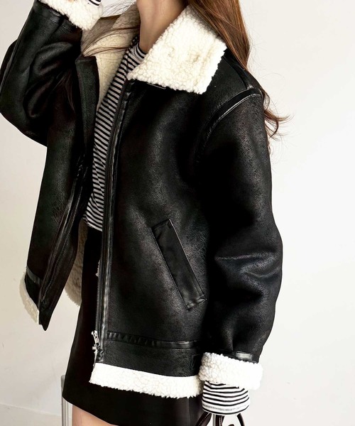 非売品 IA ジョージア ムートンコート Mサイズ ブラック 美品 2026年