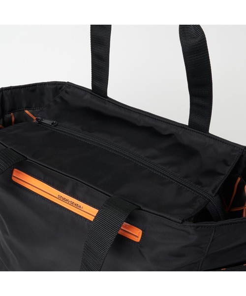 STUDIO SEVEN トートバッグ Narrow Caution Tote Bag メンズ