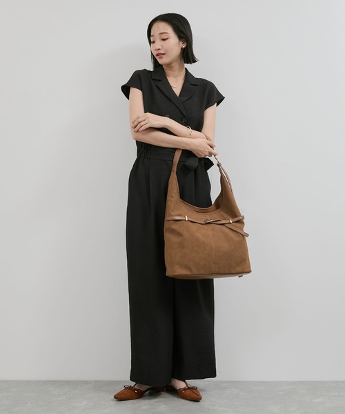 VIS（ビス） ショルダーバッグ バッグ 「A4収納」フロントベルトソフト