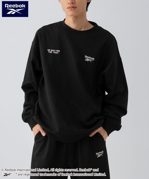 Reebok(リーボック) セットアップ ブランド ロゴ ワンポイント 裏毛 Reebok(リーボック) セットアップ ブランド ロゴ ワンポイント 裏毛