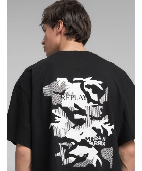 REPLAY（リプレイ） tシャツ オーバーフィット REPLAY X MARTIN GARRIX