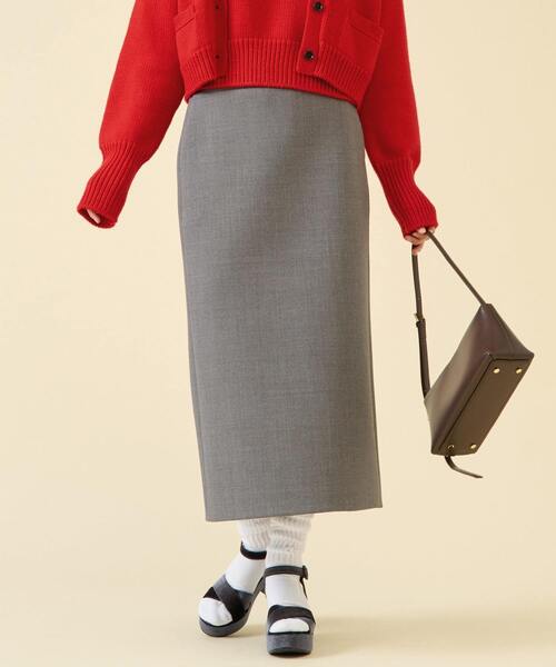 美品／martinique マルティニーク　ボンディングスカート　ベージュ martinique（マルティニーク） スカート ボンディングスカート