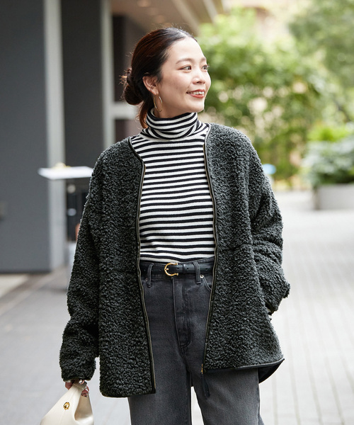 ベーセーストック（B．C STOCK）/BOAブルゾン B.C STOCK（ベーセーストック） コート アウター 「追加3」ボア