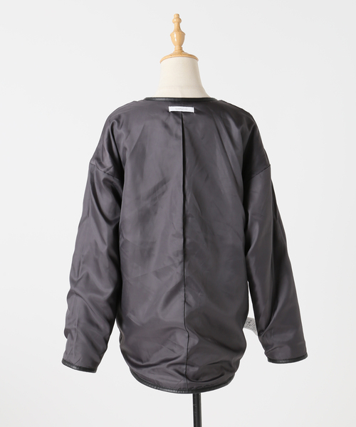 B.C STOCK アウター ブラック/S B.C STOCK（ベーセーストック） コート アウター 「追加3」ボア