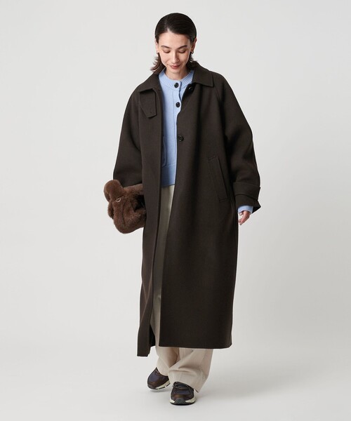 【新品】BEAUTY&YOUTH リバー ステンカラー ロングコート BEAUTY&YOUTH UNITED ARROWS リバー ステンカラー ロングコート