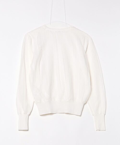 「Droite lautreamont」 長袖ニット FREE ホワイト レディース_画像2