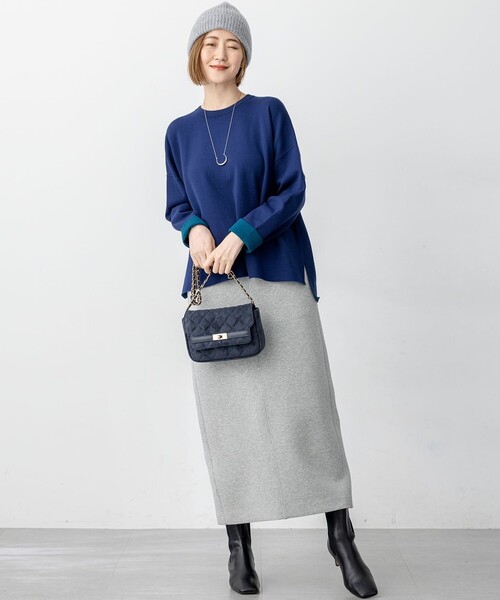 23区（ニジュウサンク） スカート 「洗える」コットンエアーダンボール