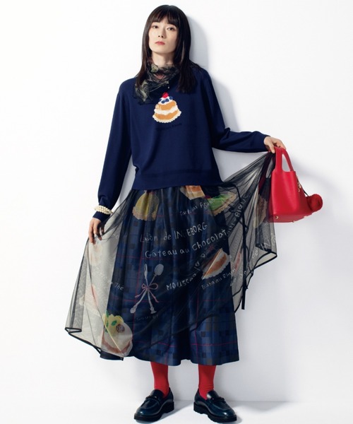 INGEBORG（インゲボルグ） ニット セーター スイーツワンポイント