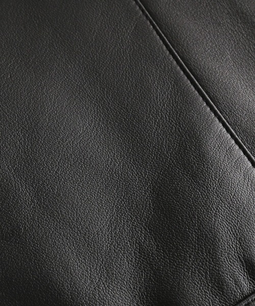 レザージャケット ライダース ラムレザージャケット スタンドカラー レディース | sankyo shokai | 10