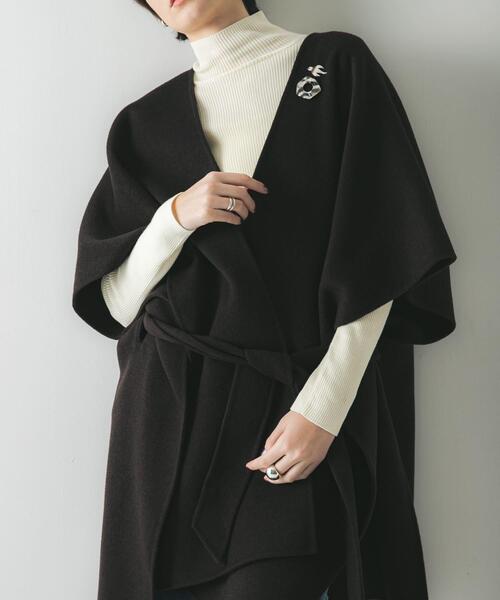 URBAN RESEARCH（アーバンリサーチ） ポンチョ ウールカシミヤリバー