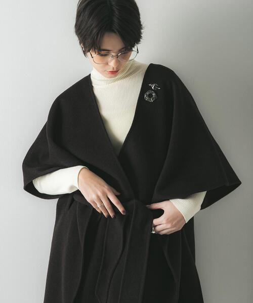 URBAN RESEARCH（アーバンリサーチ） ポンチョ ウールカシミヤリバー