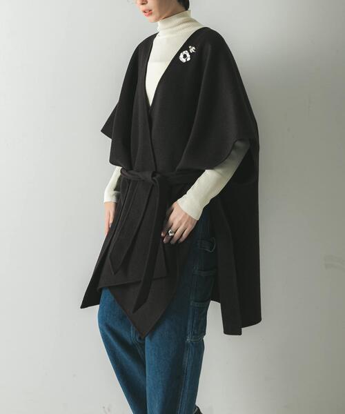 URBAN RESEARCH（アーバンリサーチ） ポンチョ ウールカシミヤリバー