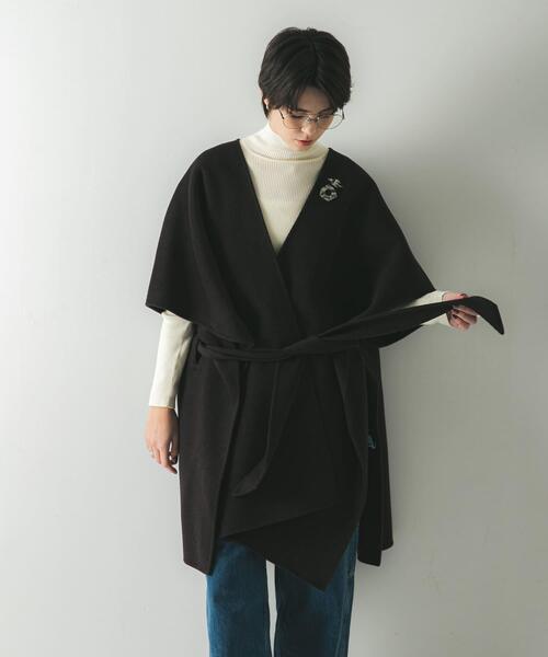 URBAN RESEARCH（アーバンリサーチ） ポンチョ ウールカシミヤリバー