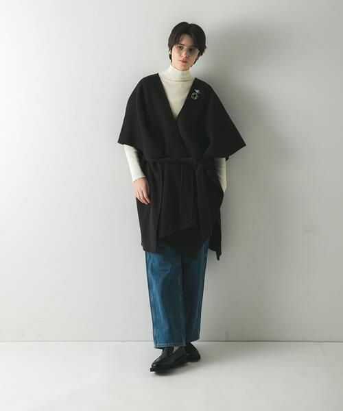 URBAN RESEARCH（アーバンリサーチ） ポンチョ ウールカシミヤリバー