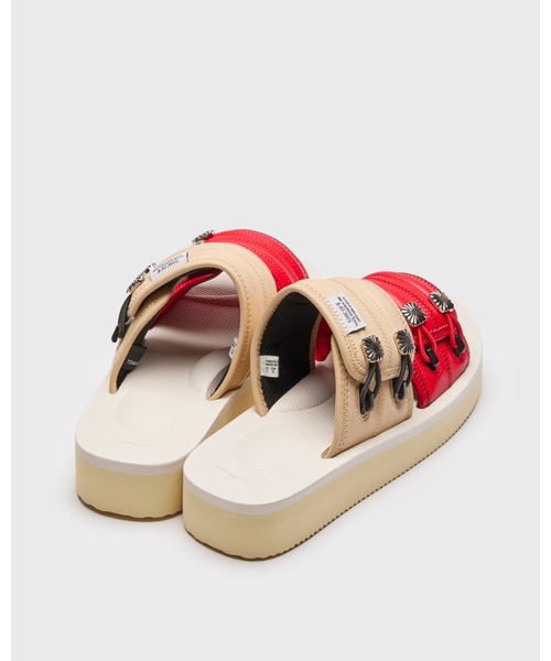 「SUICOKE」 サンダル 5 レッド メンズ_画像5