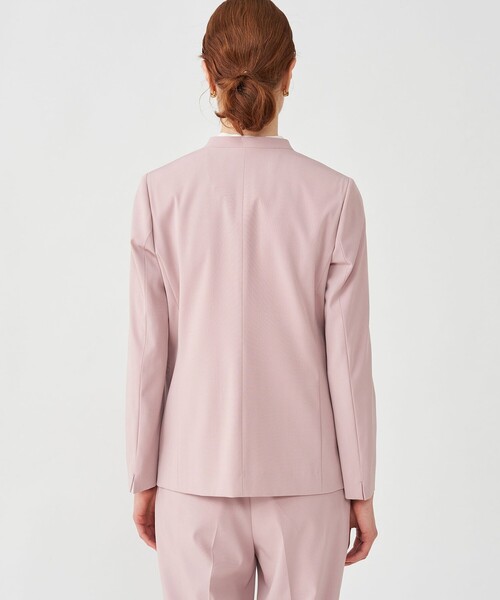 極美品 tomorrowland collectionノーカラージャケット 36 TOMORROWLAND collection 「TOMORROWLAND collection」 ノーカラー